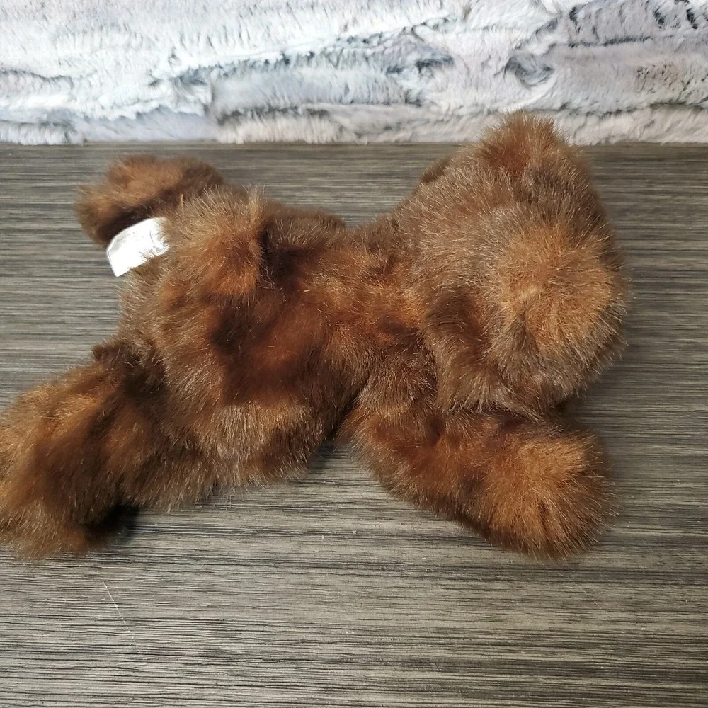 Purr-fection by MJC Brown Bear Minky Plush 8